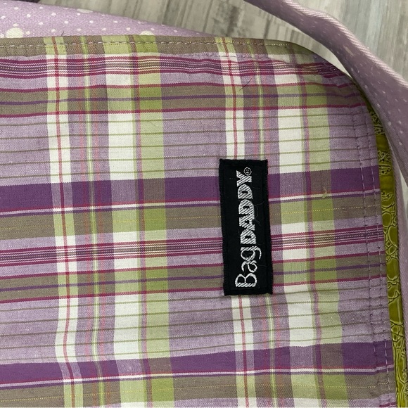 Bag DADDY, Plaid, Polka Dot, Magnetic Closuue - Picture 9 of 12